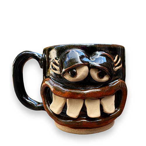 Nelson Ug-Chug 4" Black Lashes Mug DP4672